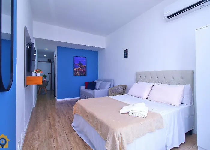 Studio Reformado Com Vista P/ Praia De Copacabana